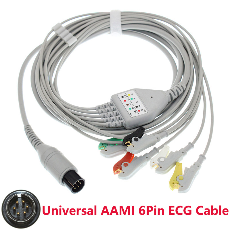 Home Improvement Com - Universal ECG 3/5 Lead Cable Electrode