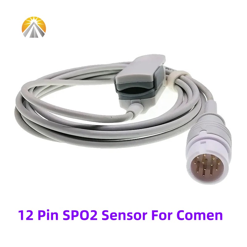 Home Improvement Com - 12 Pin Reusable SpO2 Sensor Used