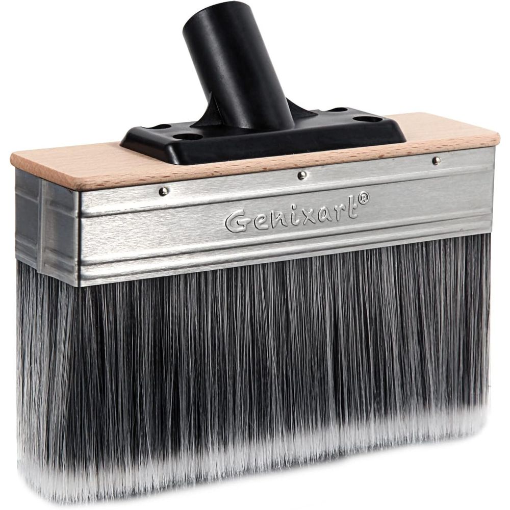 Wood Stain Brush - 7-Inch Heavy-Duty Outdoor Stain and Paint