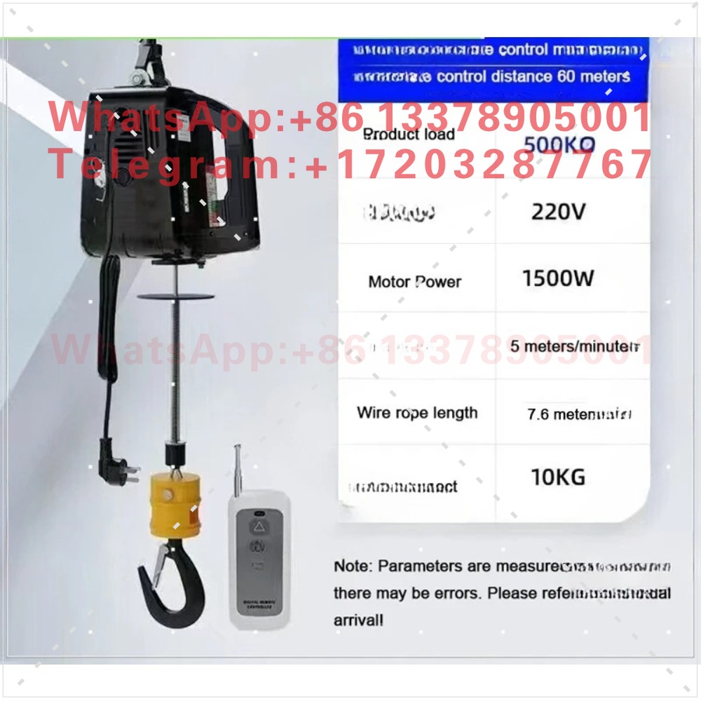 Home Improvement Cars - 500Kg Cargo Handling Production Workshop Lifting