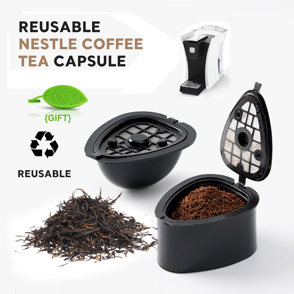 Home Improvement Kitchen - Reusable Nestle Capsule Tea for Machine