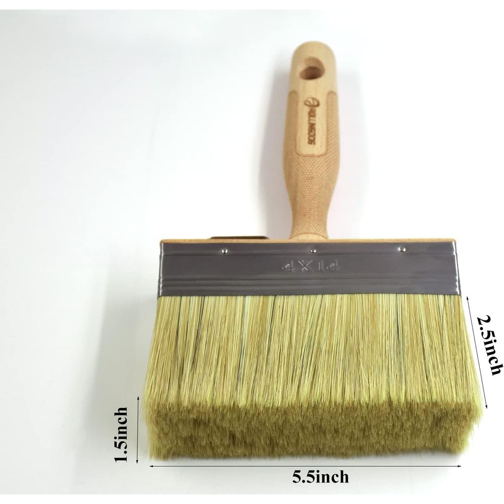 5.5 Large Limewash Deck Stain  - Wood Stain Brush recension och pris