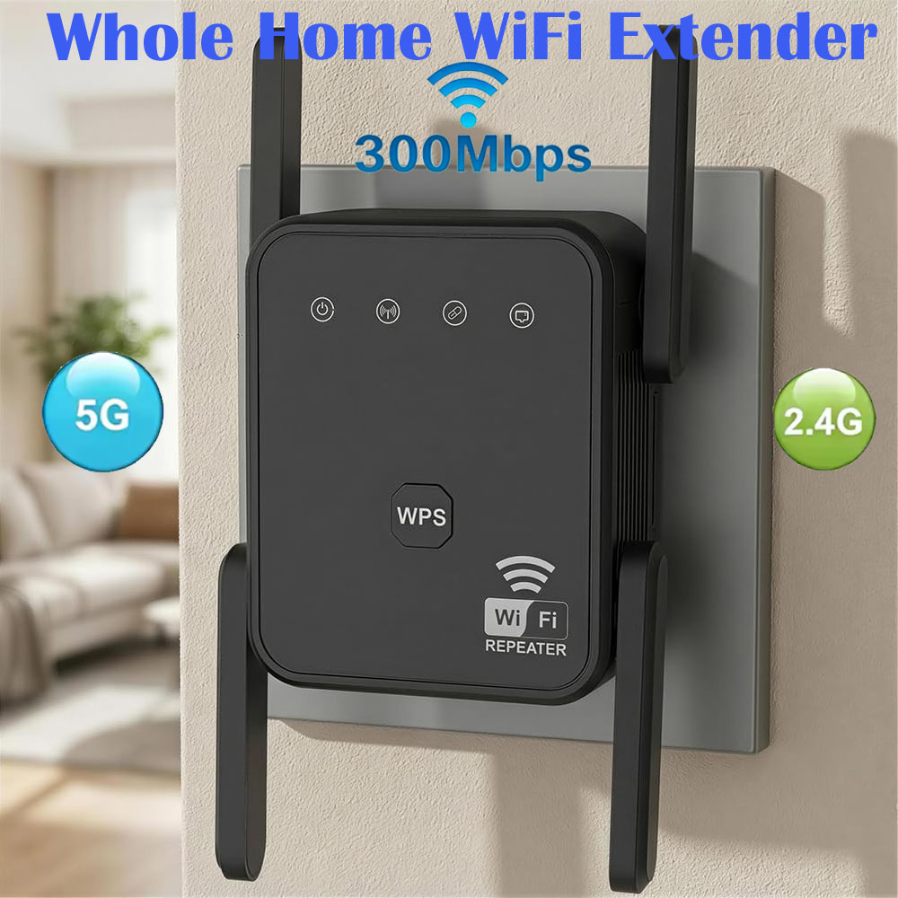 2026 New WiFi Repeater 300Mbps - Home Improvement Hardware recension och pris