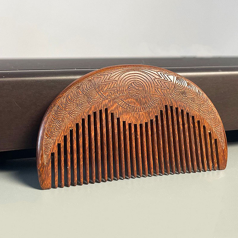 C 1pc No Static Lice Beard Com - Wood Stain Brush recension och pris