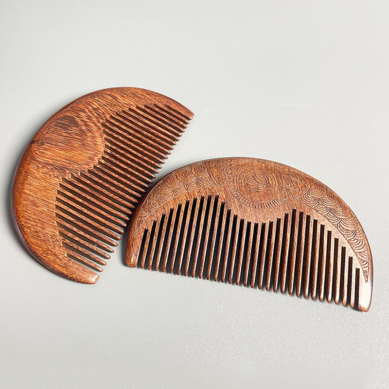 C 1pc No Static Lice Beard Com - Wood Stain Brush recension och pris