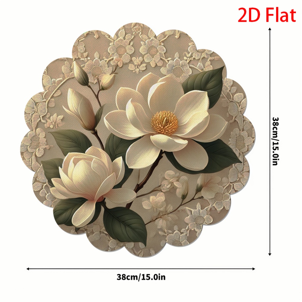 4 flat white floral lace place - Home Improvement Kitchen recension och pris