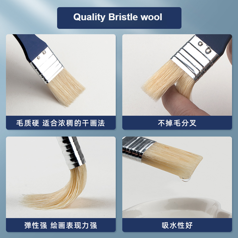 1/3/5/7/9 PCS Chip Paint Brush - Wood Stain Brush recension och pris