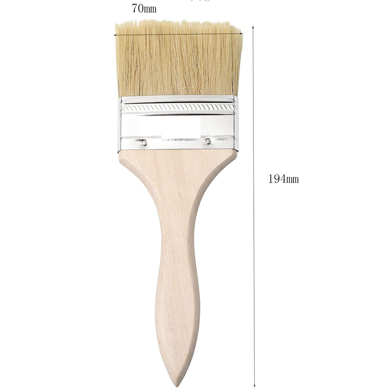24Pcs Paint Brushes 70mm Chip  - Wood Stain Brush recension och pris