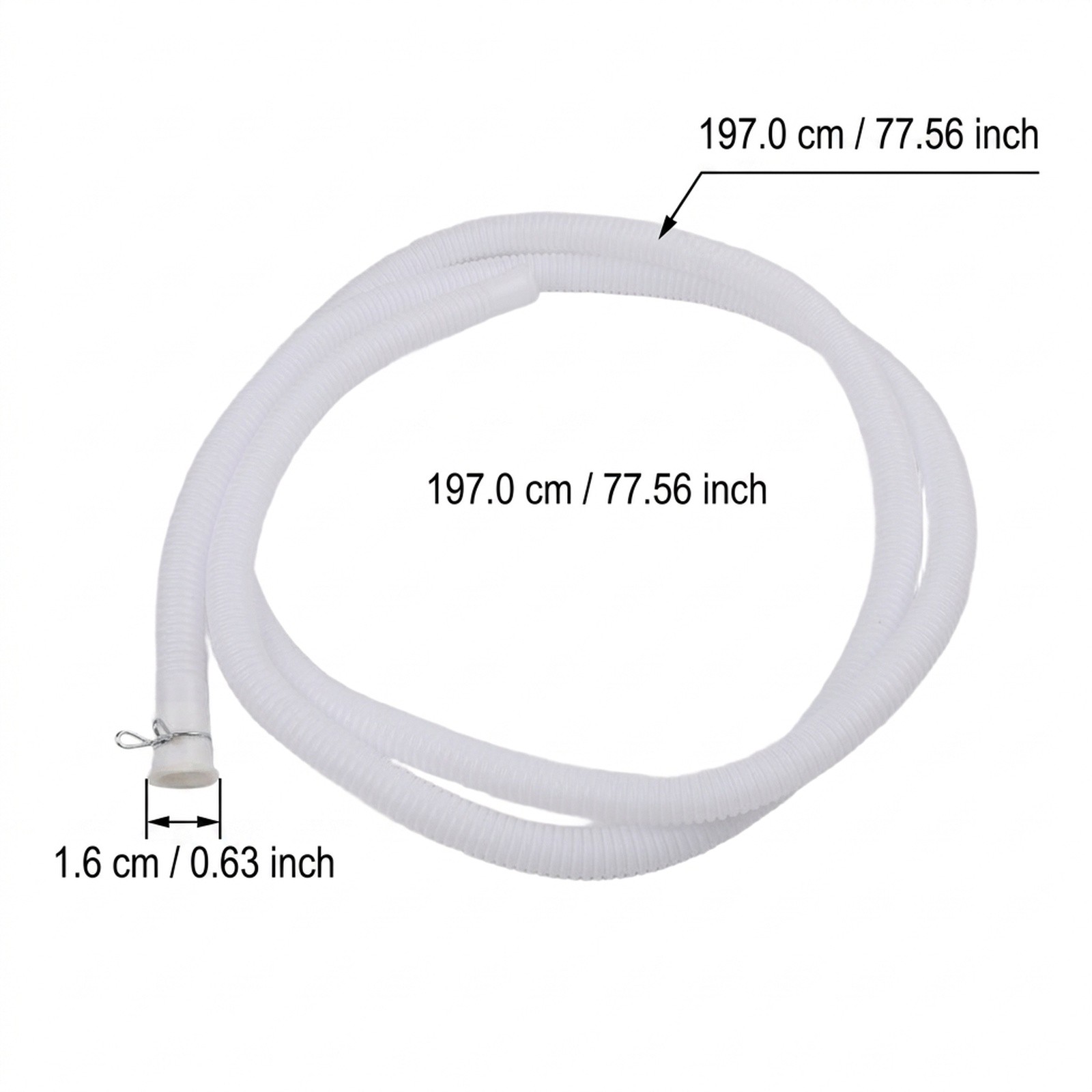 White 2 Meter PVC Drain Pipe E - Home Improvement Youtube recension och pris