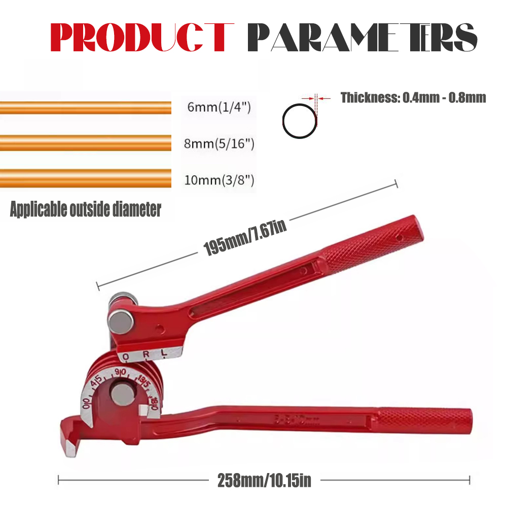 3-in-1 Pipe Bender Tool,90-180 - Home Improvement Youtube recension och pris