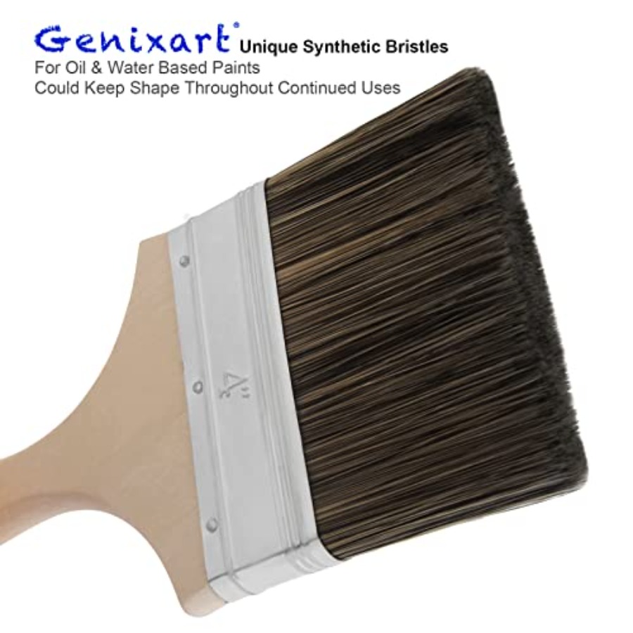 Double Thick Chip Paint Brush  - Wood Stain Brush recension och pris