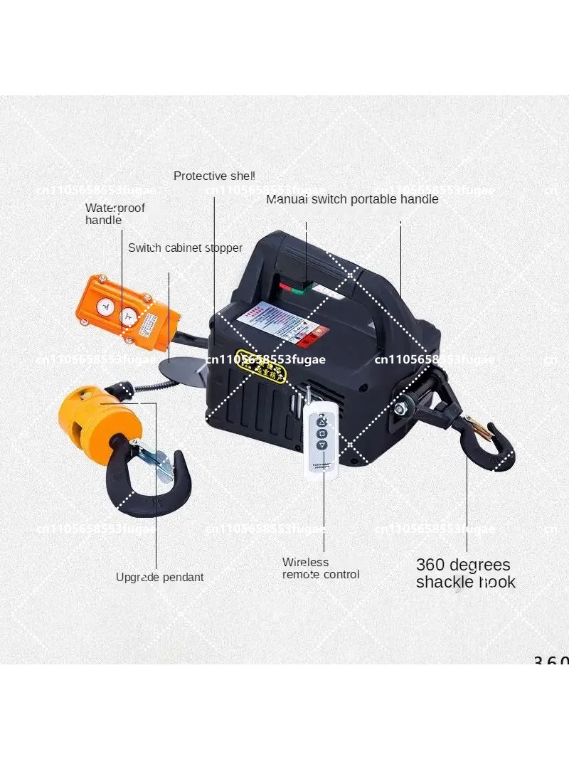 500Kg Portable Crane Electric  - Home Improvement Cars recension och pris