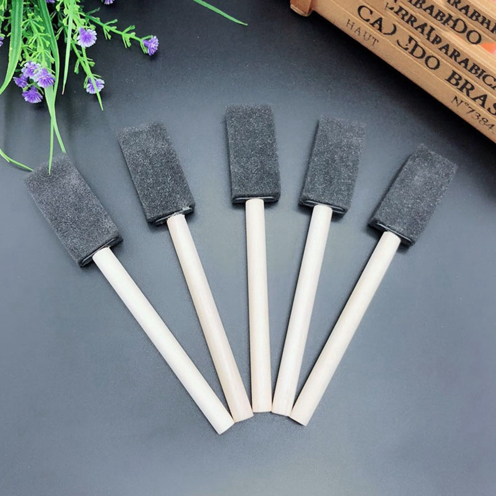 20Pcs Sponge Paint Brush 1 Inc - Wood Stain Brush recension och pris