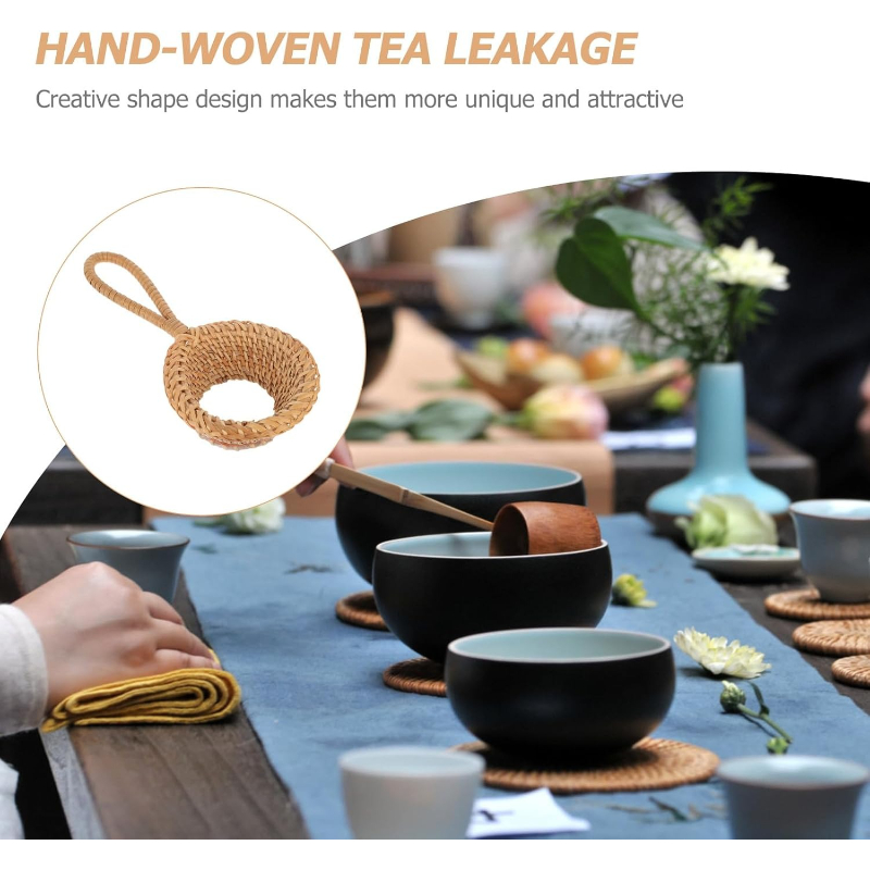 Rattan Tea Strainer Handmade T - Home Improvement Kitchen recension och pris