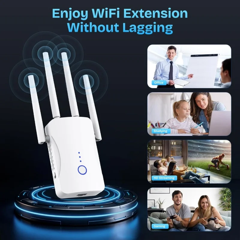1200Mbps Dual Band WiFi Repeat - Home Improvement Hardware recension och pris