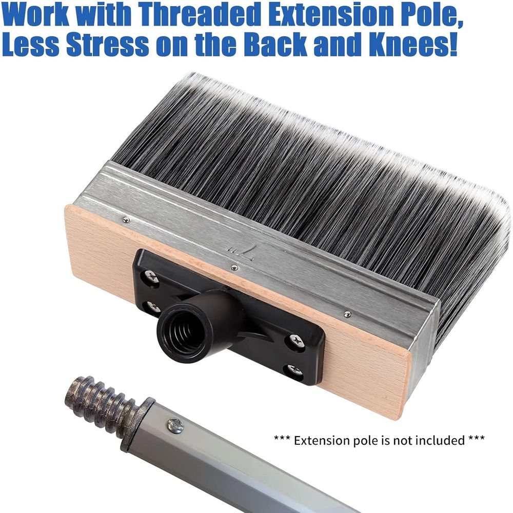 7-Inch Heavy-Duty Outdoor Stai - Wood Stain Brush recension och pris