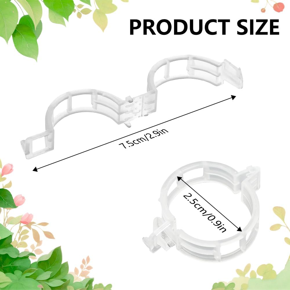 100PCS Plant Support Clips Reu - Home Improvement Hardware recension och pris
