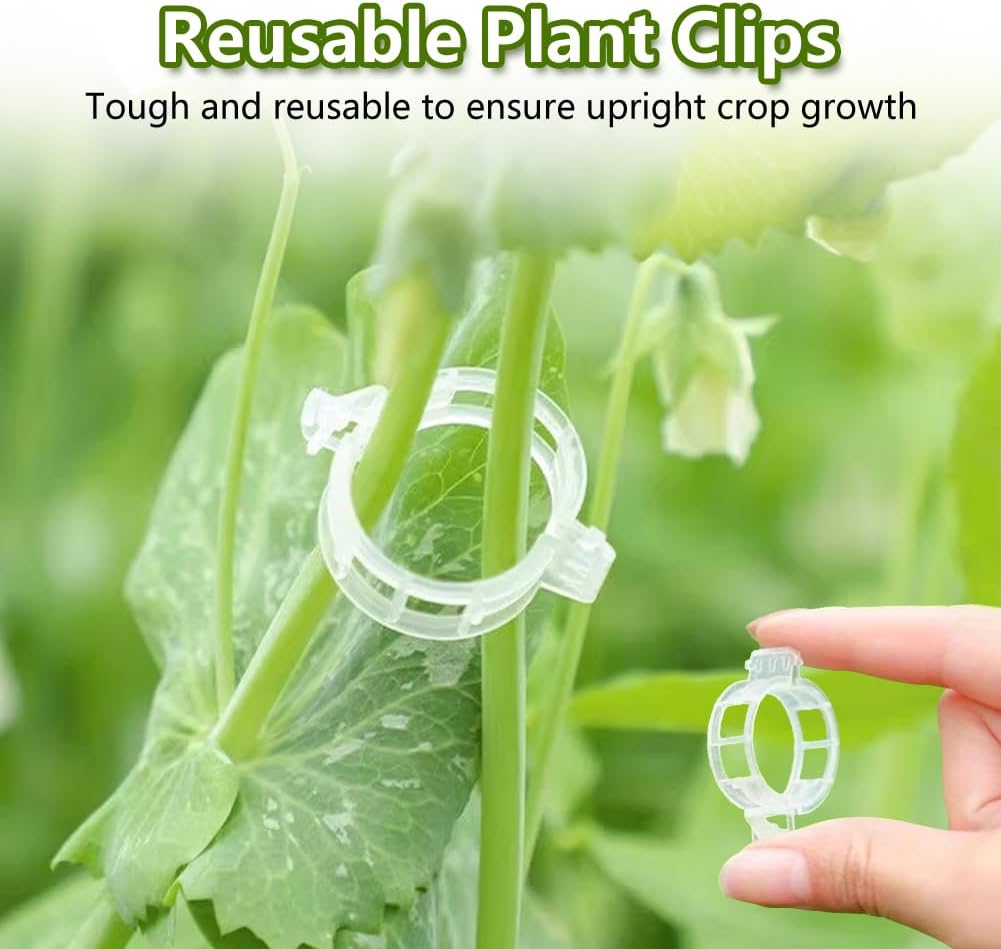 100PCS Plant Support Clips Reu - Home Improvement Hardware recension och pris
