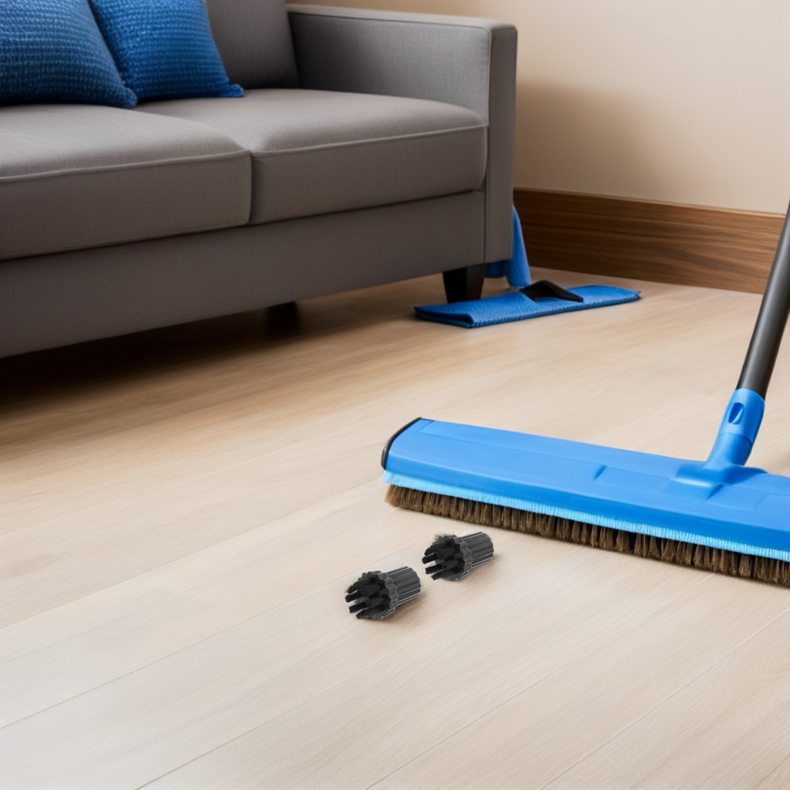 2Pcs Steam Mop Nylon Replaceme - Wood Stain Brush recension och pris