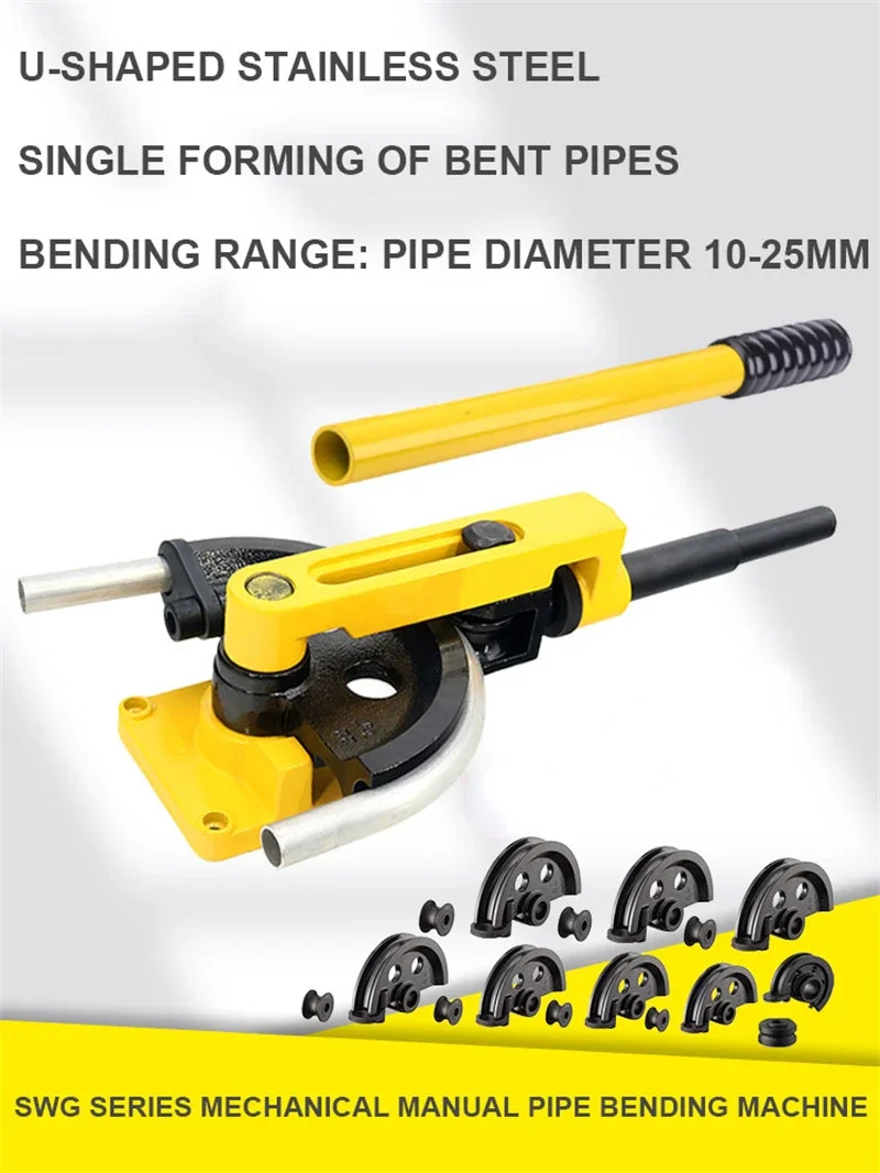SWG-25 Manual Pipe Tube Bender - Home Improvement Youtube recension och pris