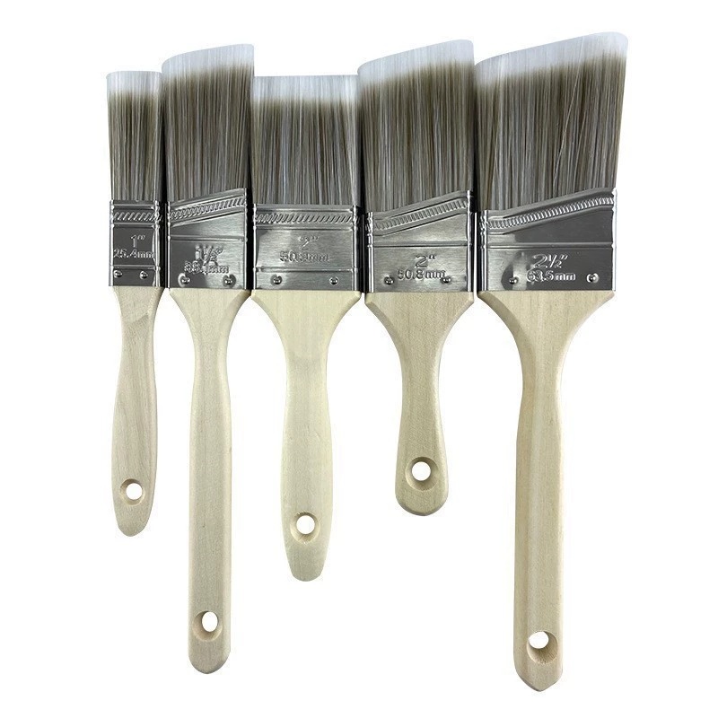 5pcs Double Thick Paint Brush  - Wood Stain Brush recension och pris